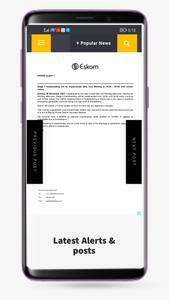 Eskom Load Shedding Updates