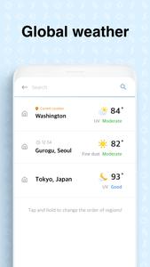 Weather Screen-Forecast, Radar