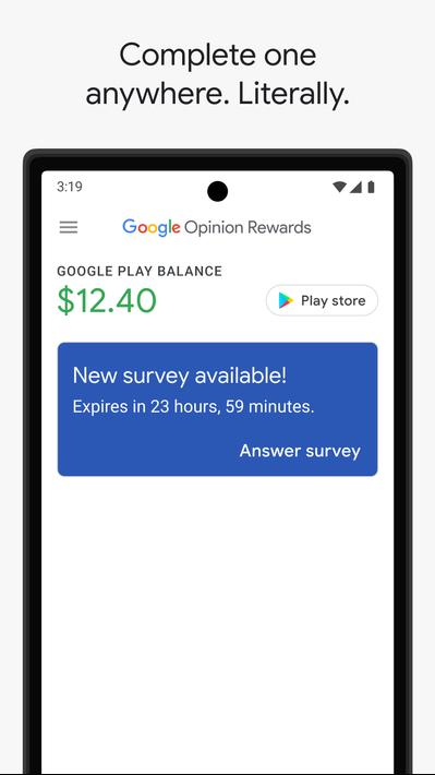 Google Opinion Rewards