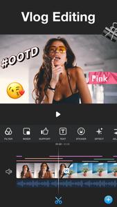 Vlog video editor maker: VlogU