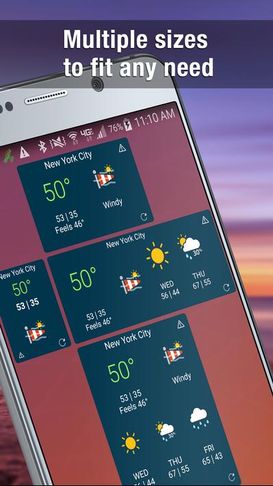 Weather Widget by WeatherBug