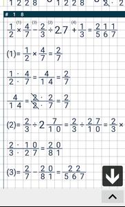 Fraction calculator