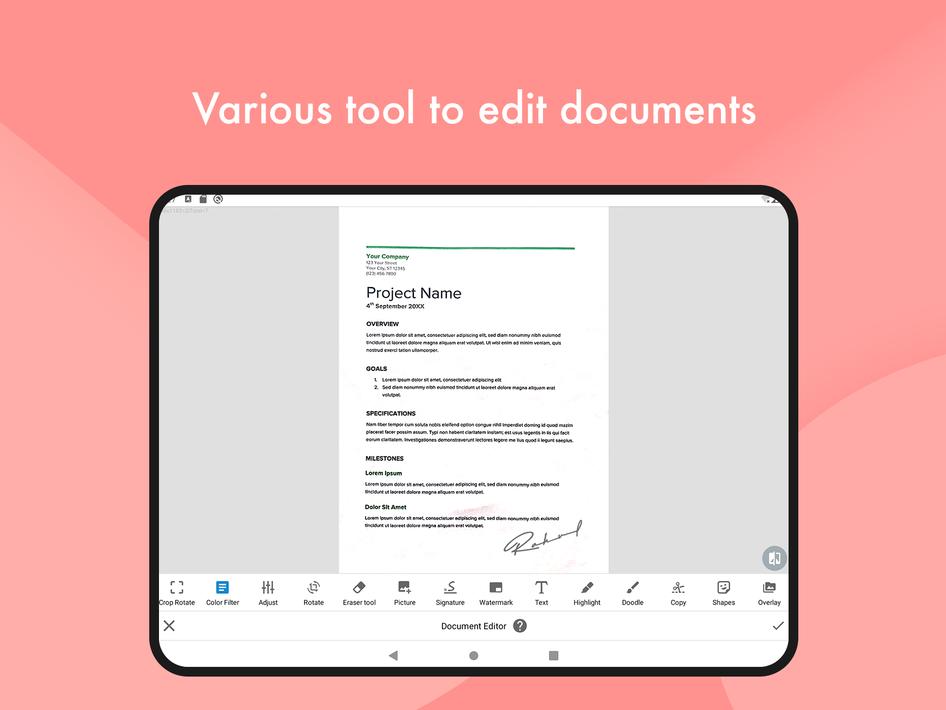 Document Scanner - PDF Creator
