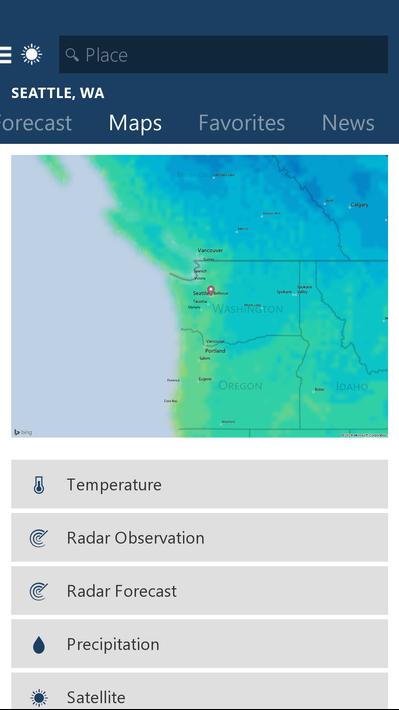 MSN Weather - Forecast & Maps