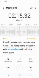 Samsung Voice Recorder