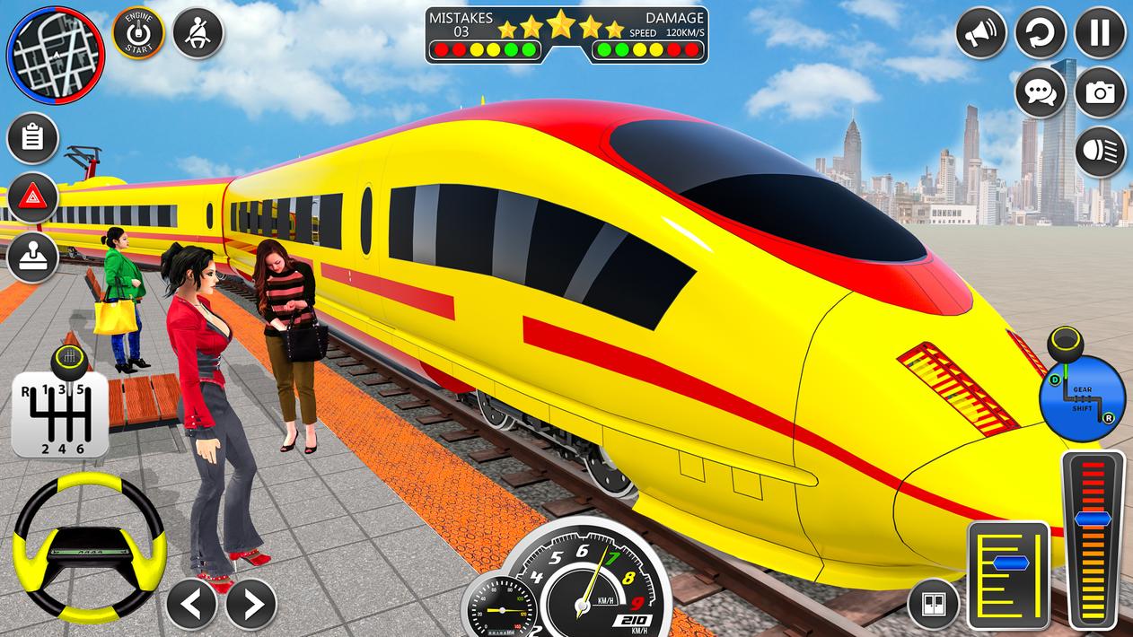 City Train Driving Simulator