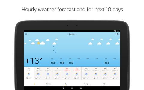 Yandex Weather