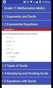 Grade 11 Mathematics