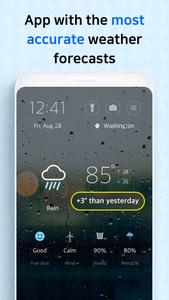 Weather Screen-Forecast, Radar