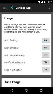 Settings App