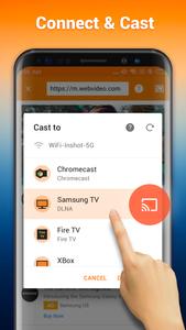 Cast to TV: Chromecast, Roku