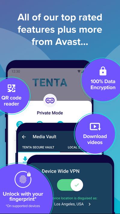 Tenta Private VPN Browser