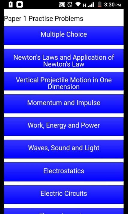 Grade 12 Physical Sciences