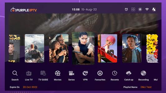 IPTV Smart Purple Player