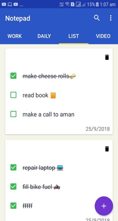 Good Notepad :Notes, Checklist