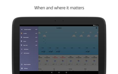 Yandex Weather