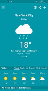 Weather Sky: Intuitive Weather