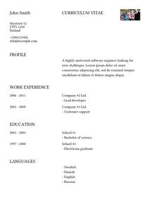 Curriculum Vitae
