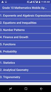 Grade 10 Mathematics