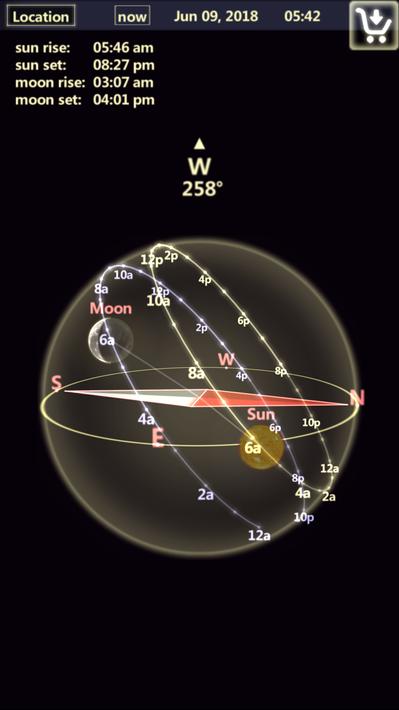 Sun & Moon Tracker