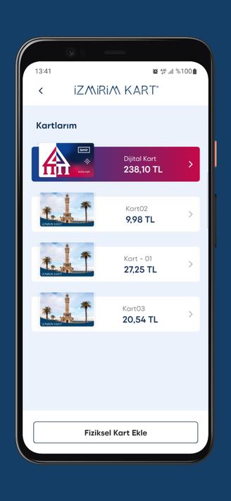 İzmirim Kart - Dijital Kart
