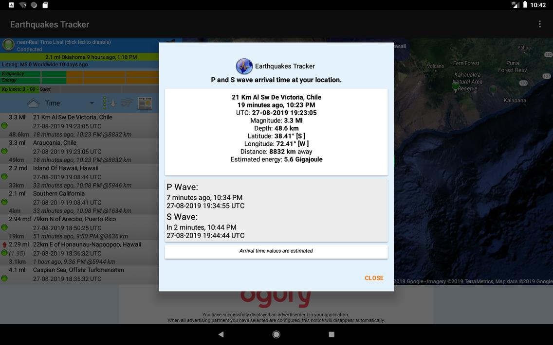 Earthquakes Tracker