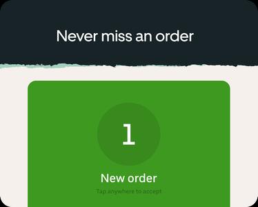 Uber Eats Orders
