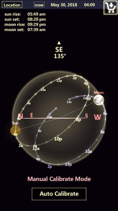 Sun & Moon Tracker