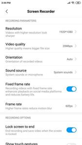 Xiaomi Screen Recorder (MIUI)