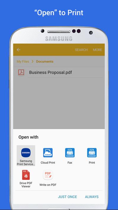 Samsung Print Service Plugin