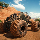 6x6 Off Road Monster Jam Truck