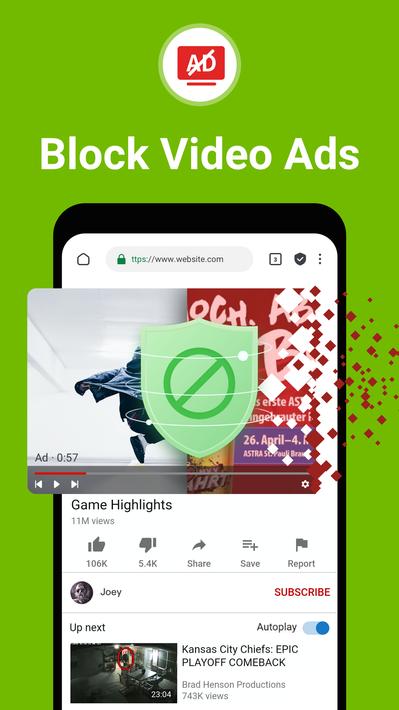 Free Adblocker Browser - Adblock & Popup Blocker