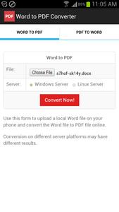 Word to PDF Converter