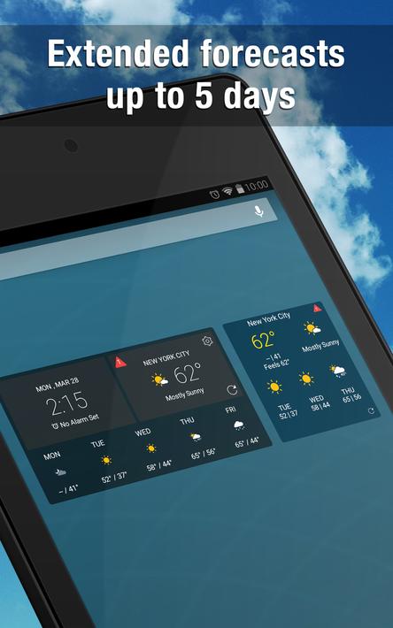 Weather Widget by WeatherBug