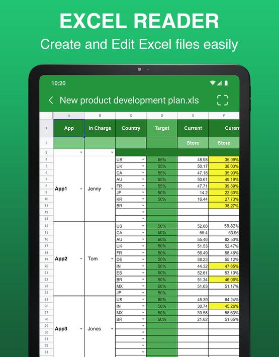 Word Office - PDF, Docx, Excel