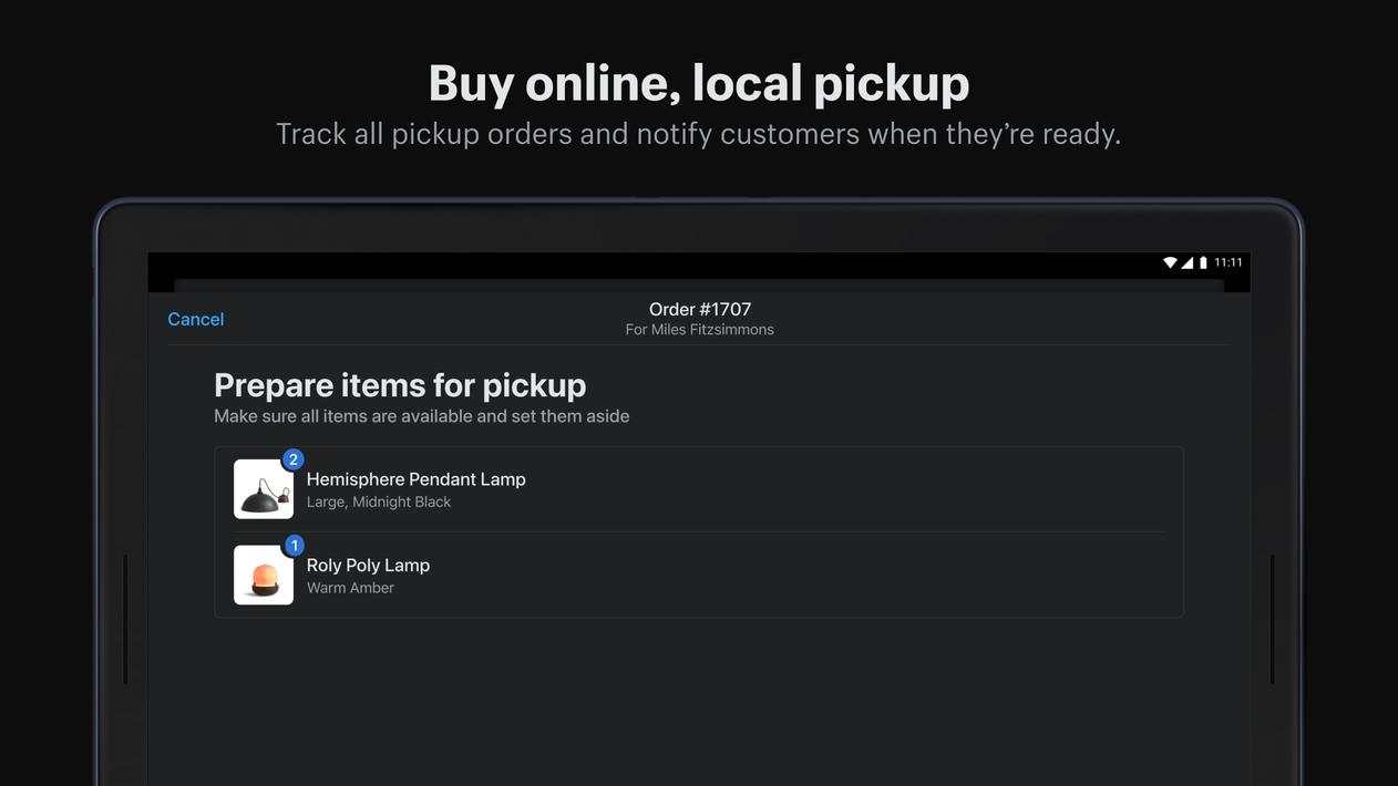 Shopify Point of Sale (POS)