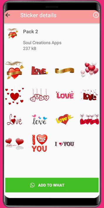 WASticker - Love Stickers