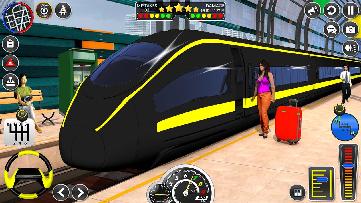 City Train Driving Simulator