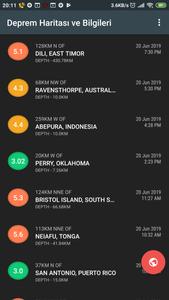 Deprem Haritası ve Bilgileri