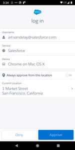 Salesforce Authenticator