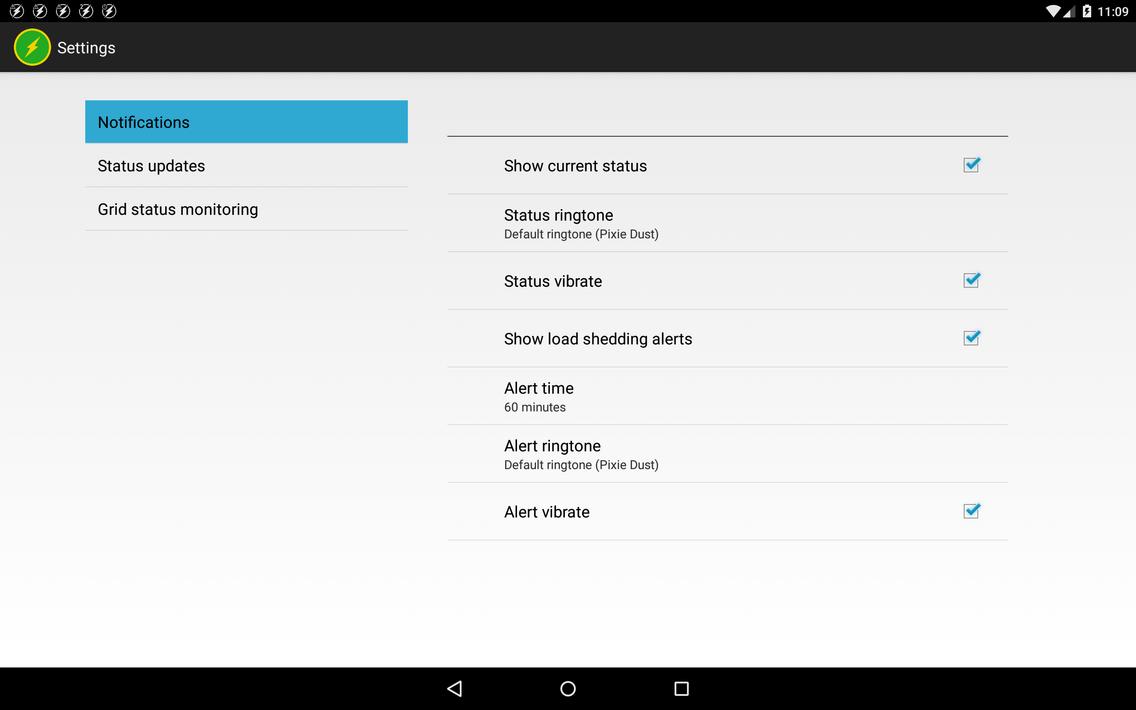 Load Shedding Notifier