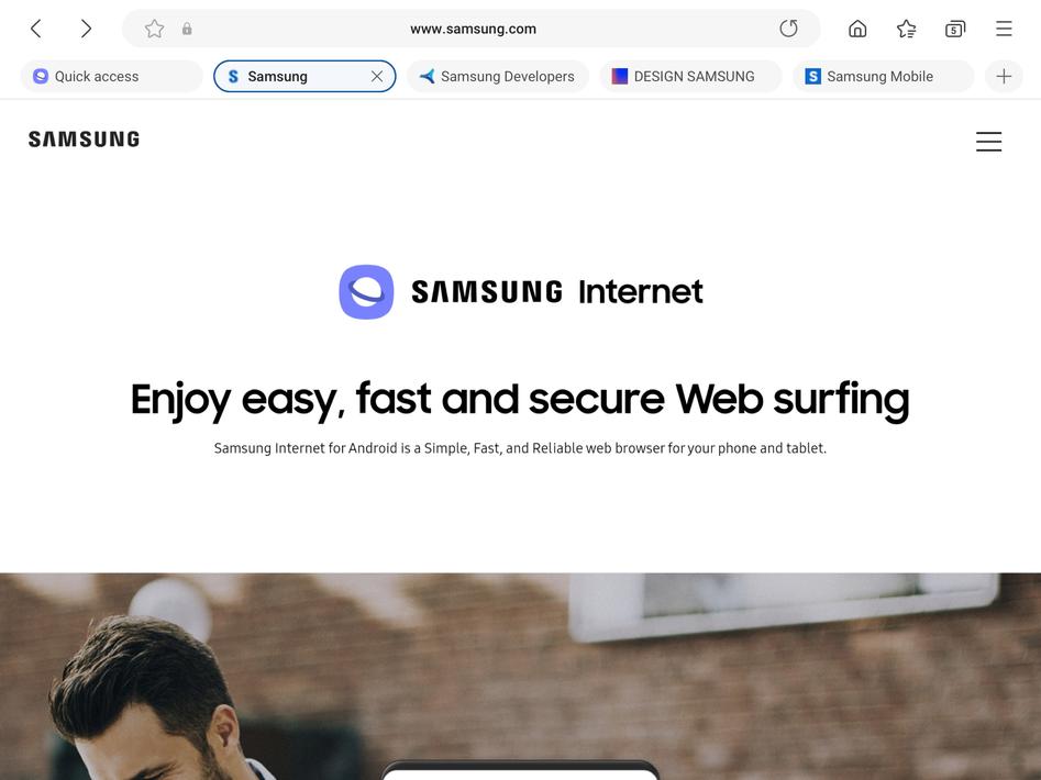 Samsung Internet Browser Beta