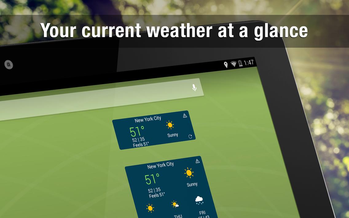 Weather Widget by WeatherBug