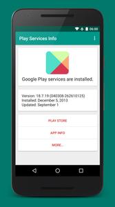Play Services Info (Update)