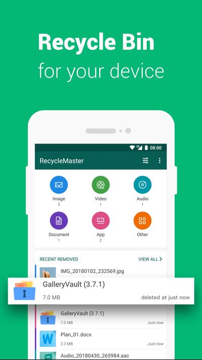 RecycleMaster: Recovery File