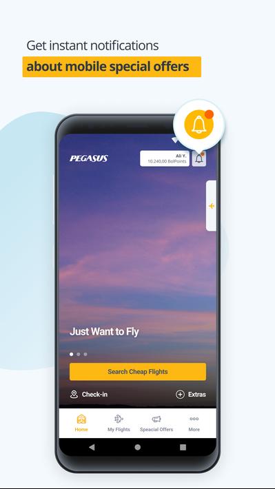 Book Flight Tickets by Pegasus