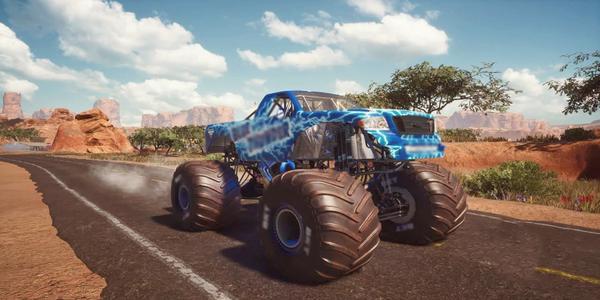 6x6 Off Road Monster Jam Truck