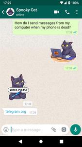 Unofficial telegram stickers f