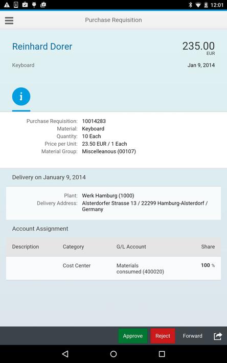 SAP Fiori Client