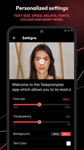 Teleprompter with Video Audio